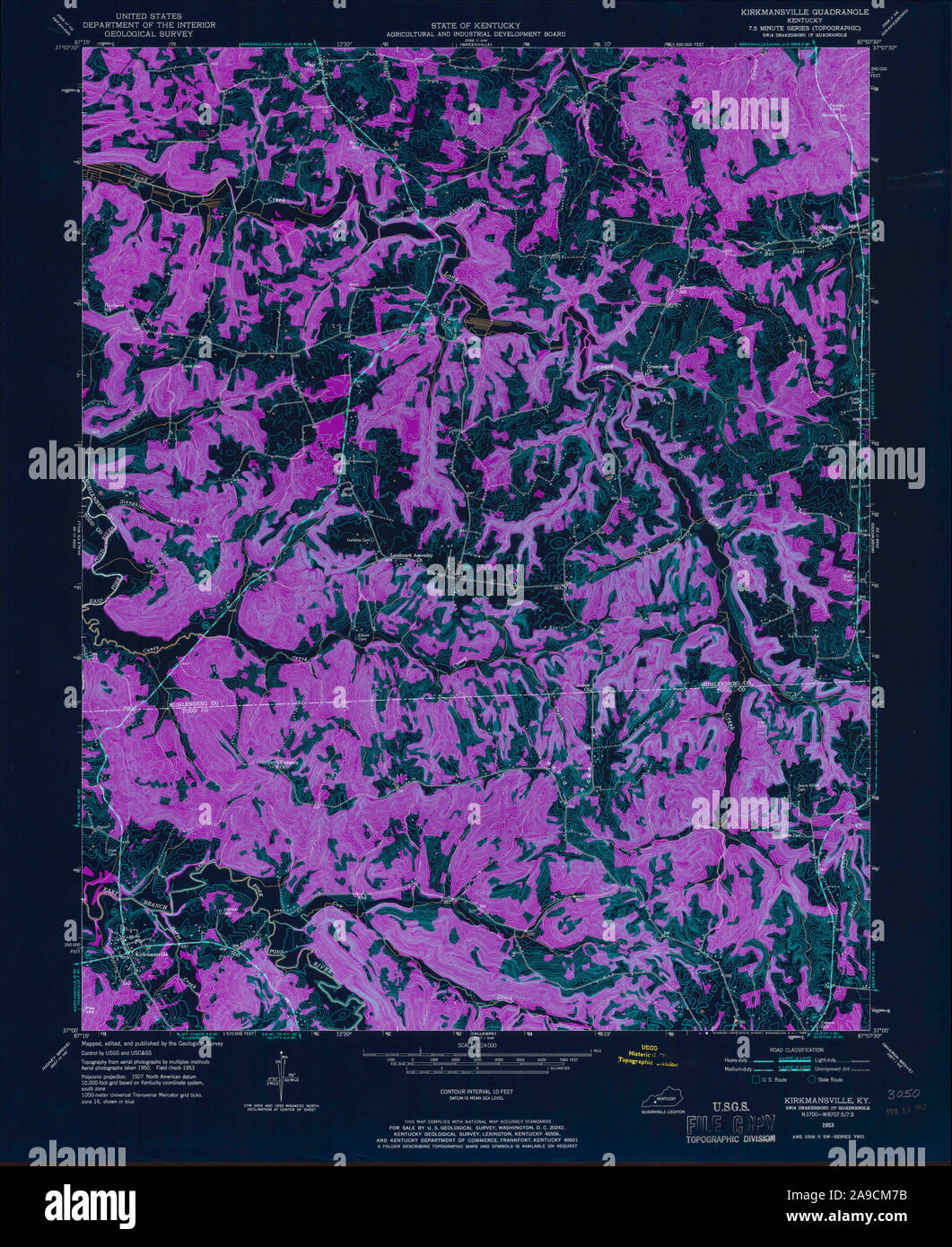 Mapa de kirkmansville fotografías e imágenes de alta resolución Alamy