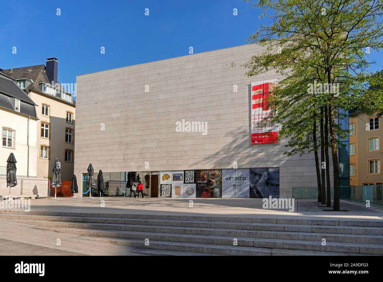 Musée National d'histoire et d'art Luxemburgo, ciudad de Luxemburgo, Gran Ducado de Luxemburgo Foto de stock