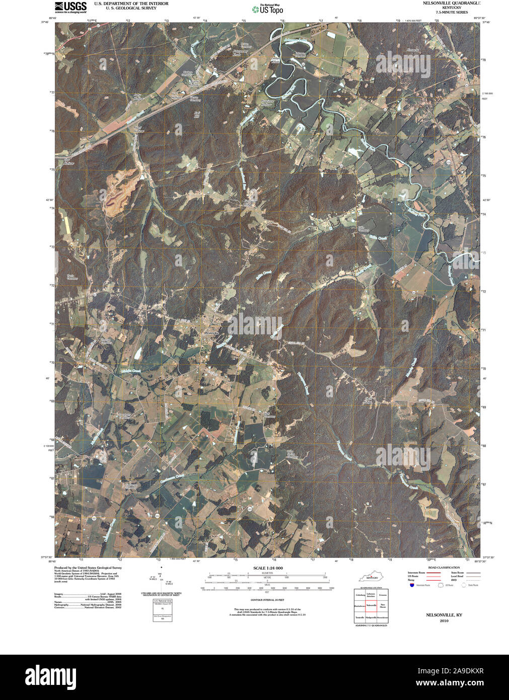 Mapa de nelsonville fotografías e imágenes de alta resolución Alamy