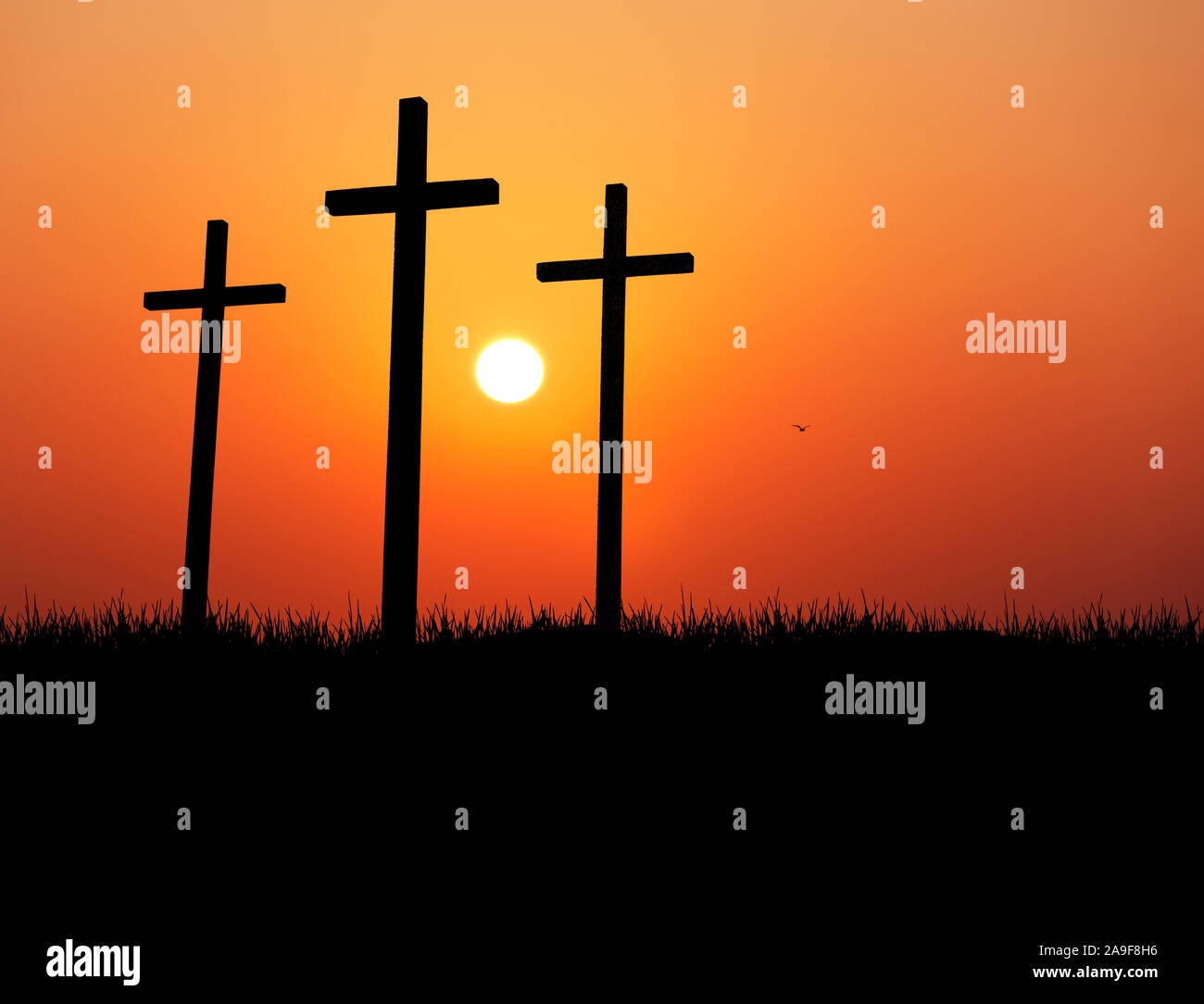 Three crosses sunset fotografías e imágenes de alta resolución - Página ...