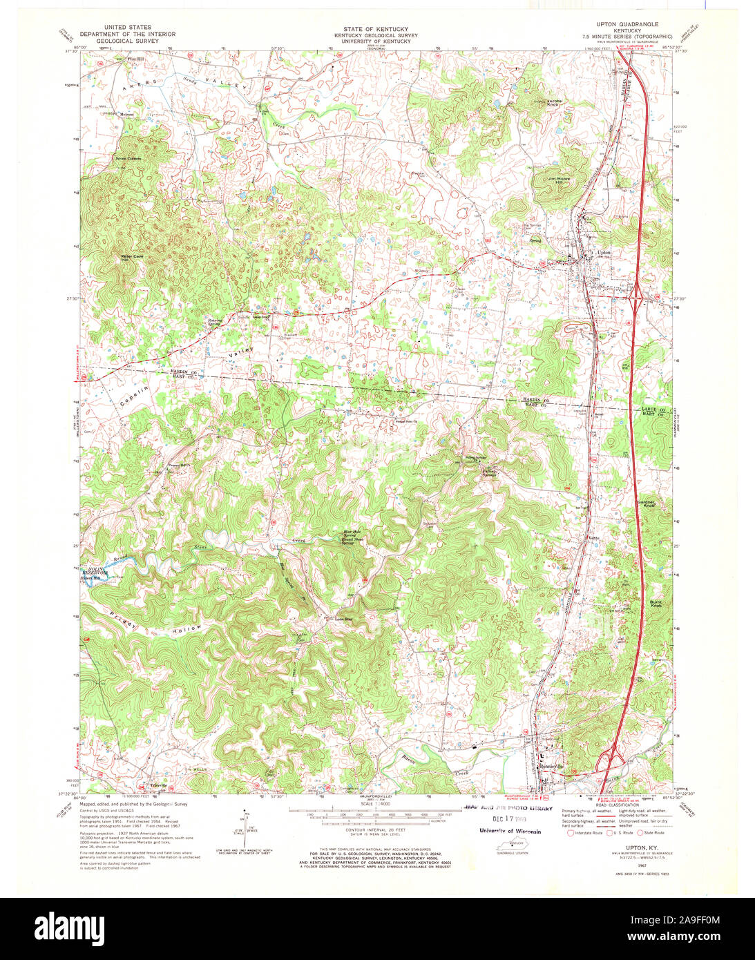 Mapa de upton fotografías e imágenes de alta resolución Alamy