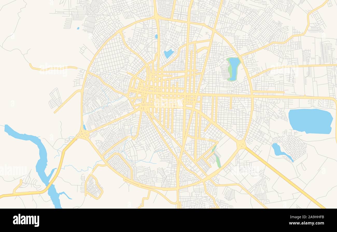 Mapa de feira de santana fotografías