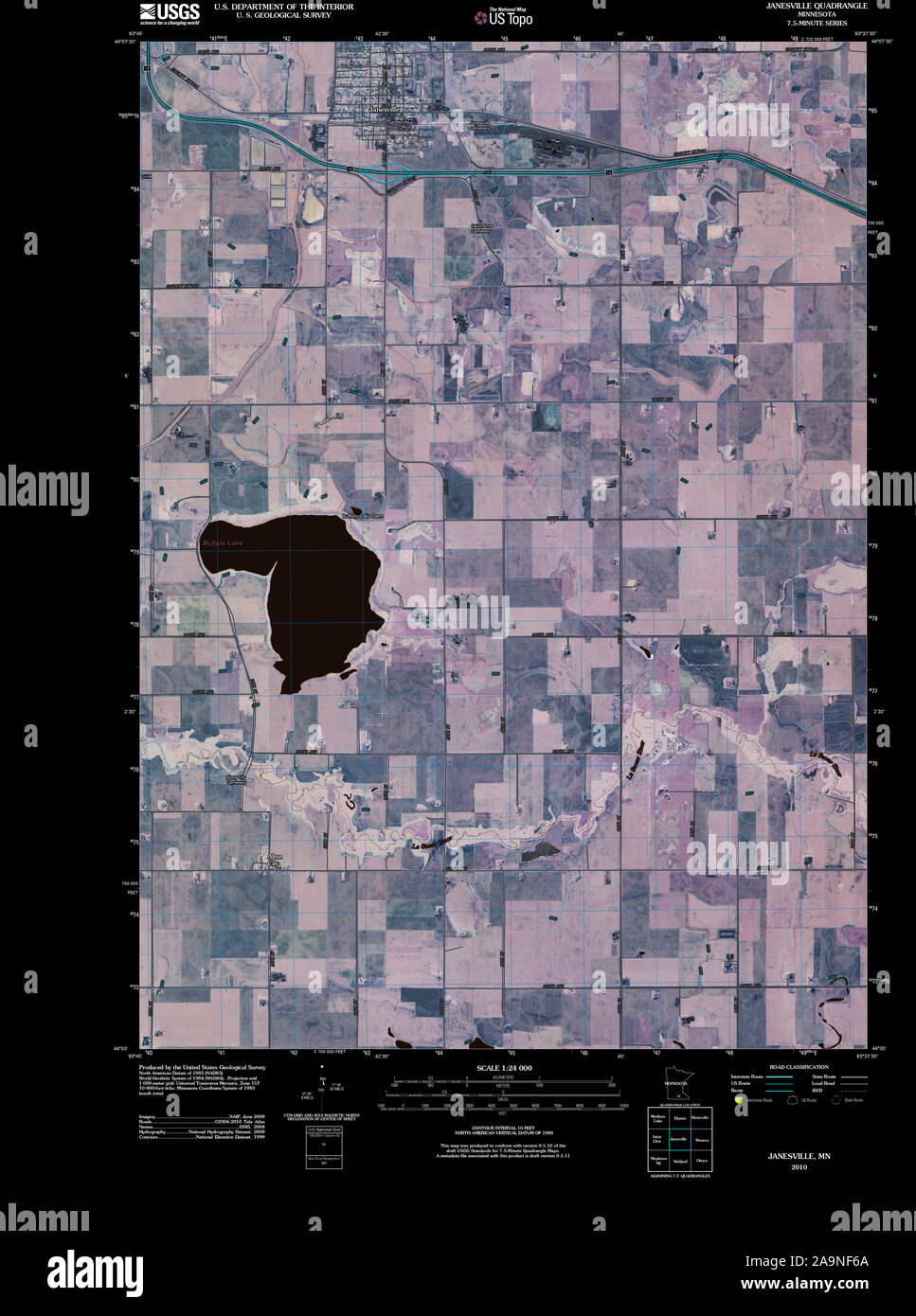 Mappa di janesville fotografías e imágenes de alta resolución Alamy