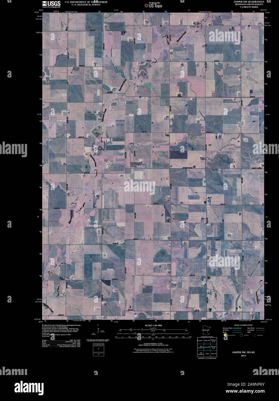 Mapa de jasper minnesota fotografías e imágenes de alta resolución Alamy
