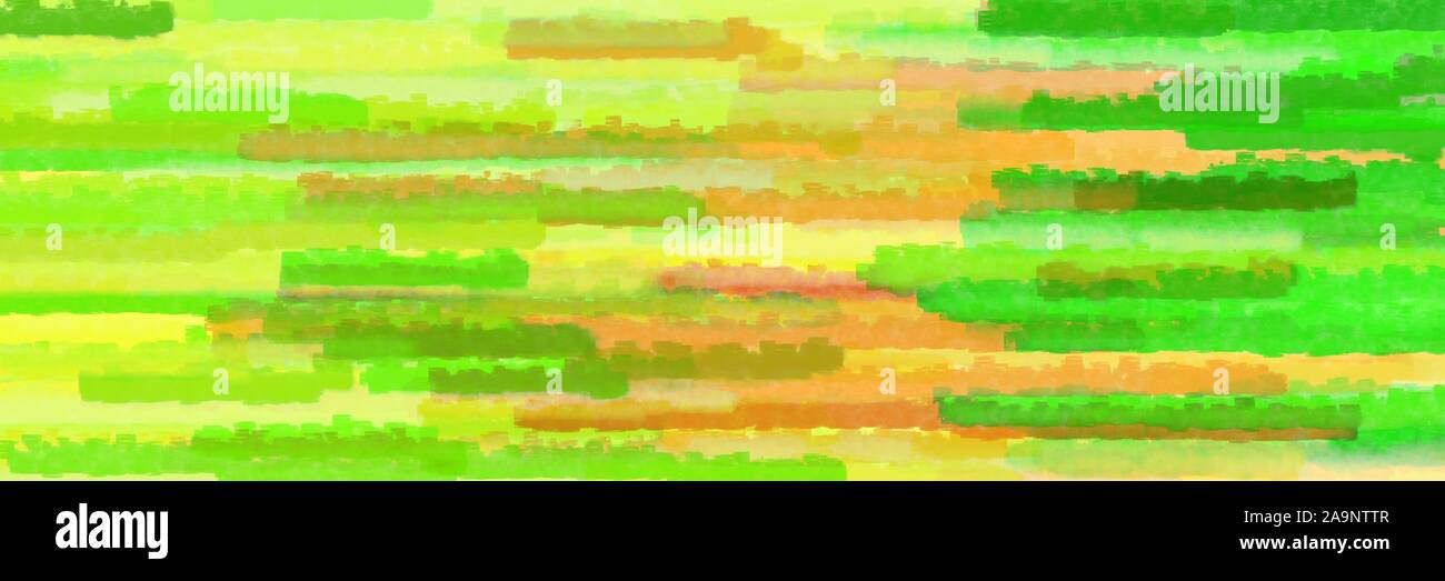 Mosaico horizontal líneas gráficas de textura con amarillo, verde, verde  limón y naranja los colores pastel Fotografía de stock - Alamy