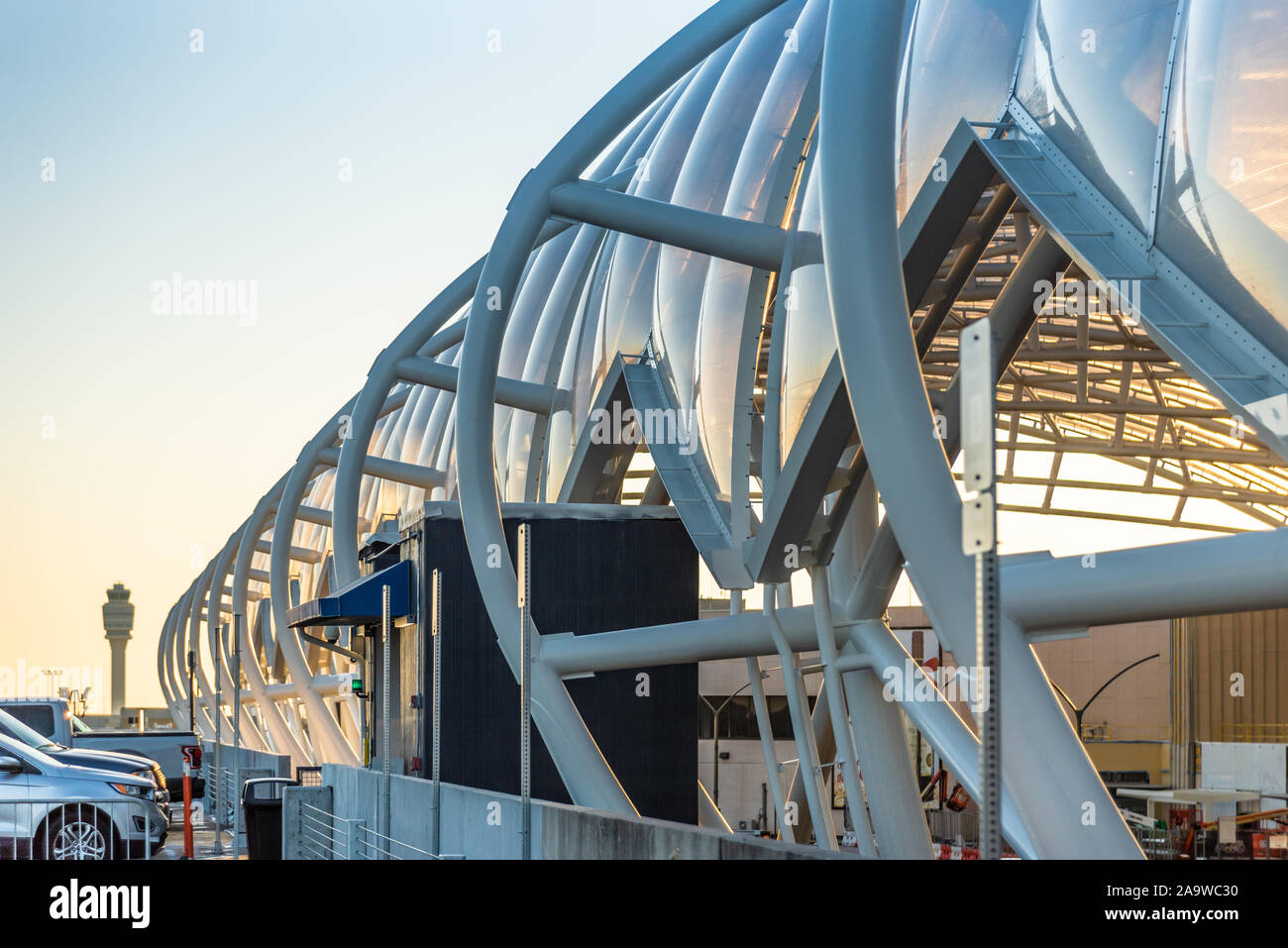 Aeropuerto Internacional Hartsfield-Jackson de Atlanta en Atlanta, Georgia. (Ee.Uu.) Foto de stock