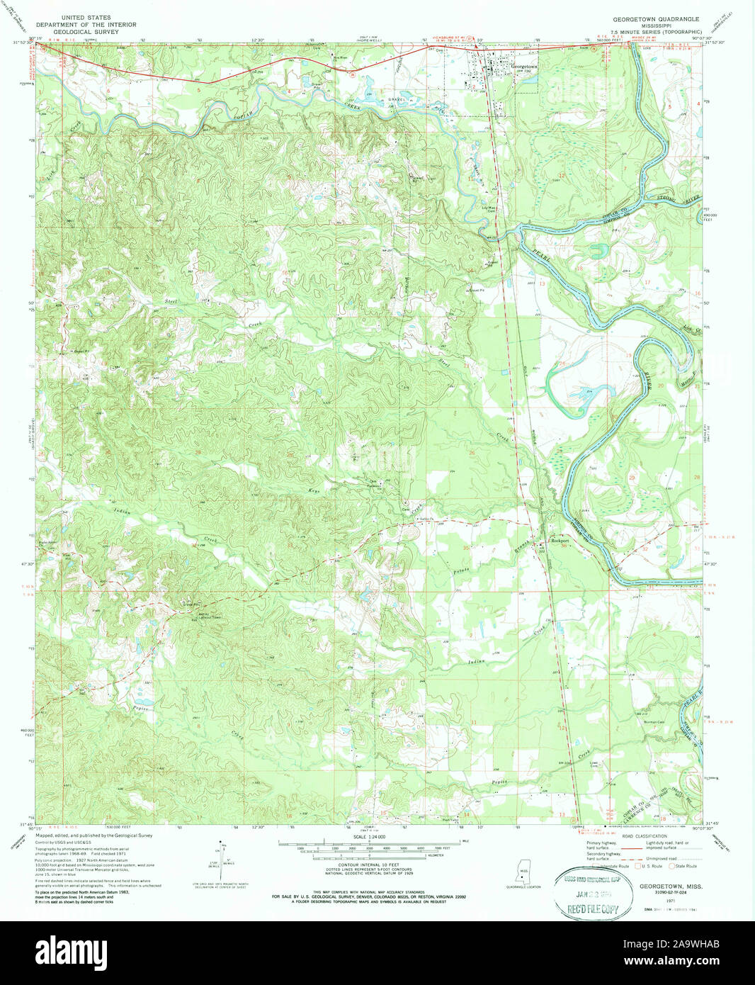 Mapa de mississippi fotografías e imágenes de alta