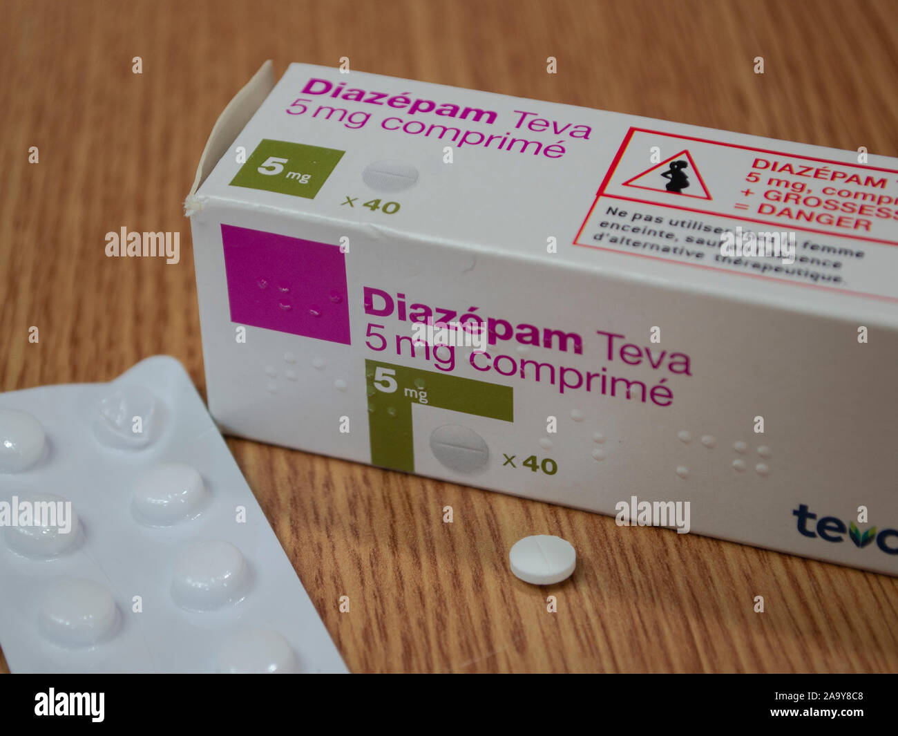 Diazepam tablets fotografías e imágenes de alta resolución - Alamy
