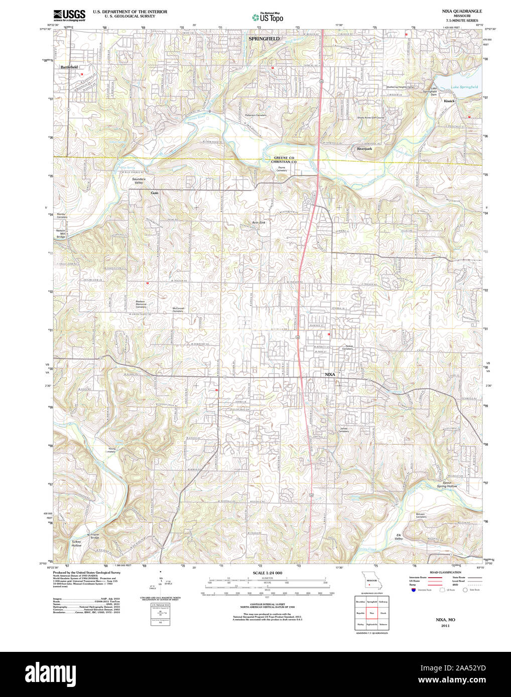 Mapa de nixa missouri fotografías e imágenes de alta resolución Alamy