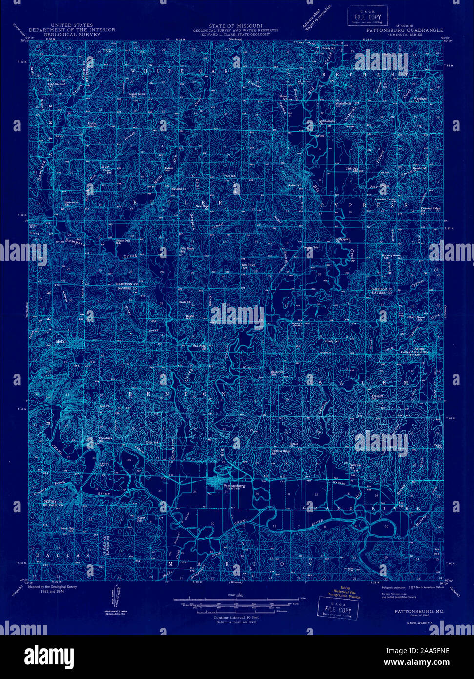Mappa di pattonsburg fotografías e imágenes de alta resolución Alamy