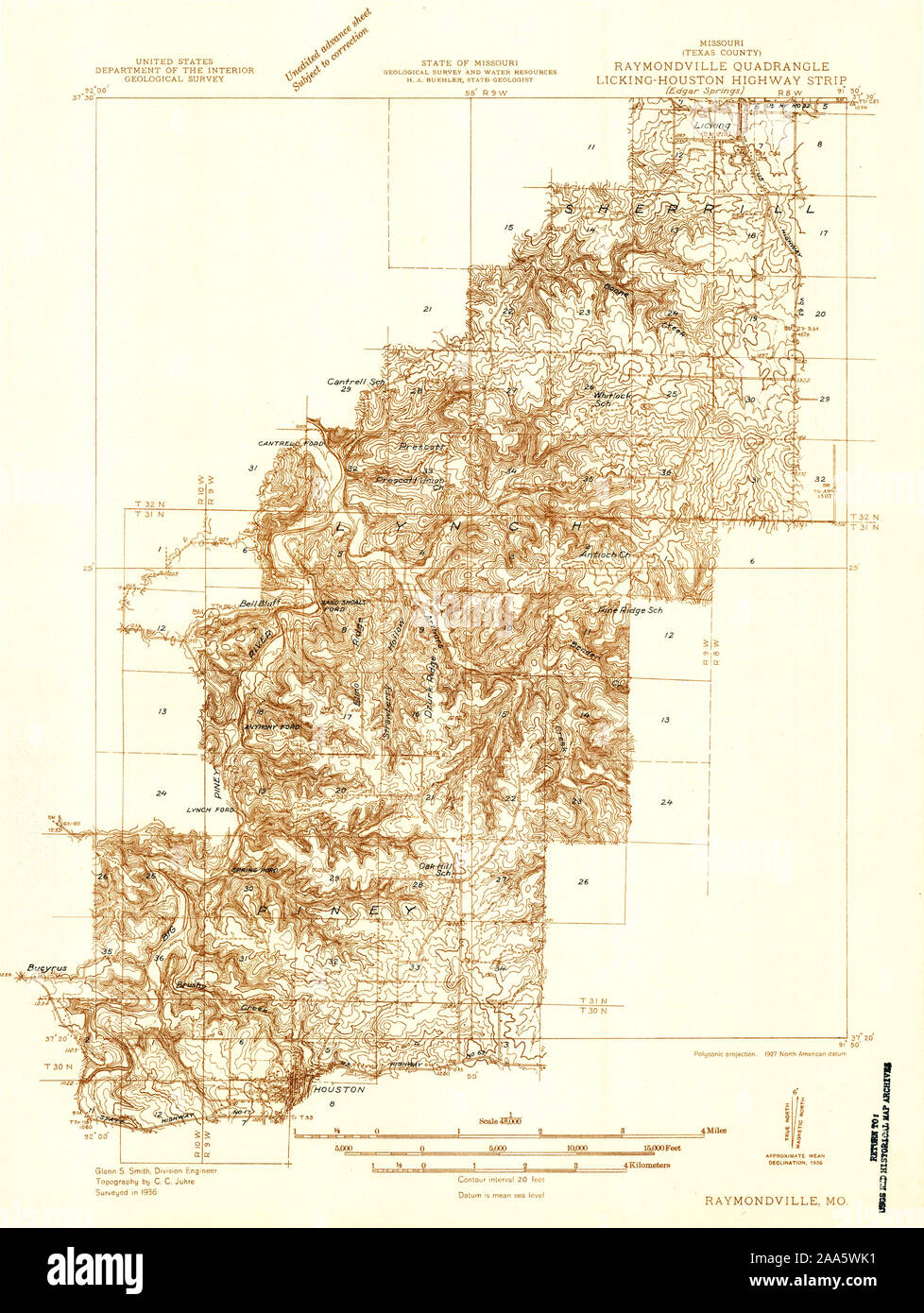 Mapa de raymondville fotografías e imágenes de alta resolución Alamy