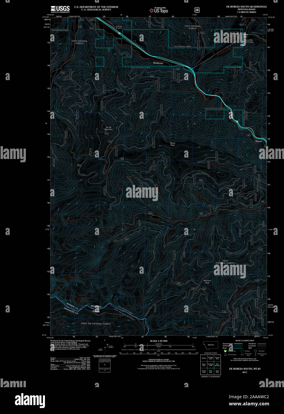 Mapa de montana fotografías e imágenes de alta resolución Alamy