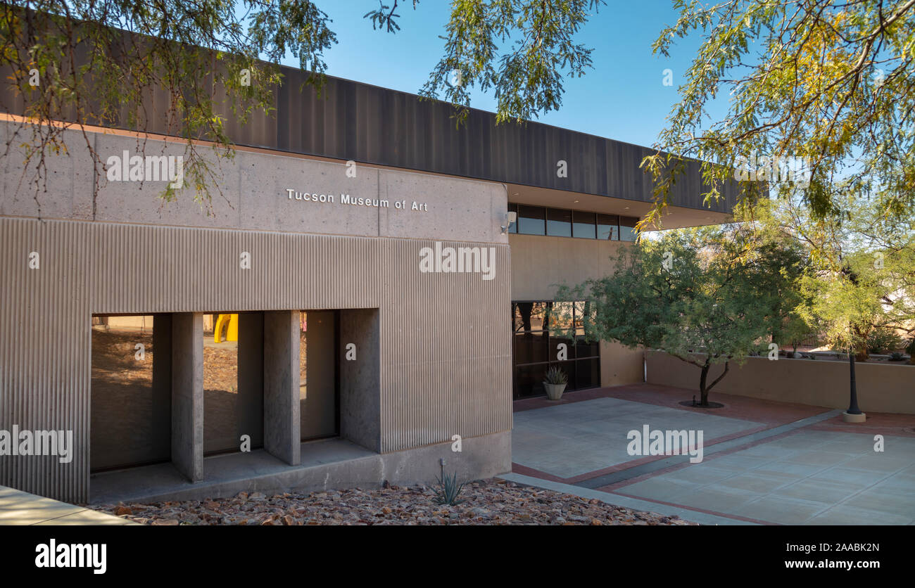 Museo de Arte de Tucson Foto de stock