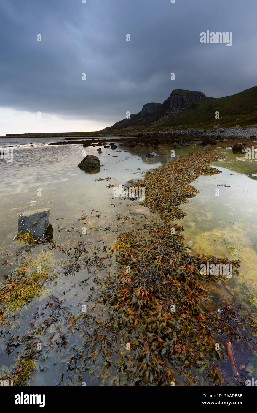 De Skye-Quiraing Schottland-Isle Foto de stock