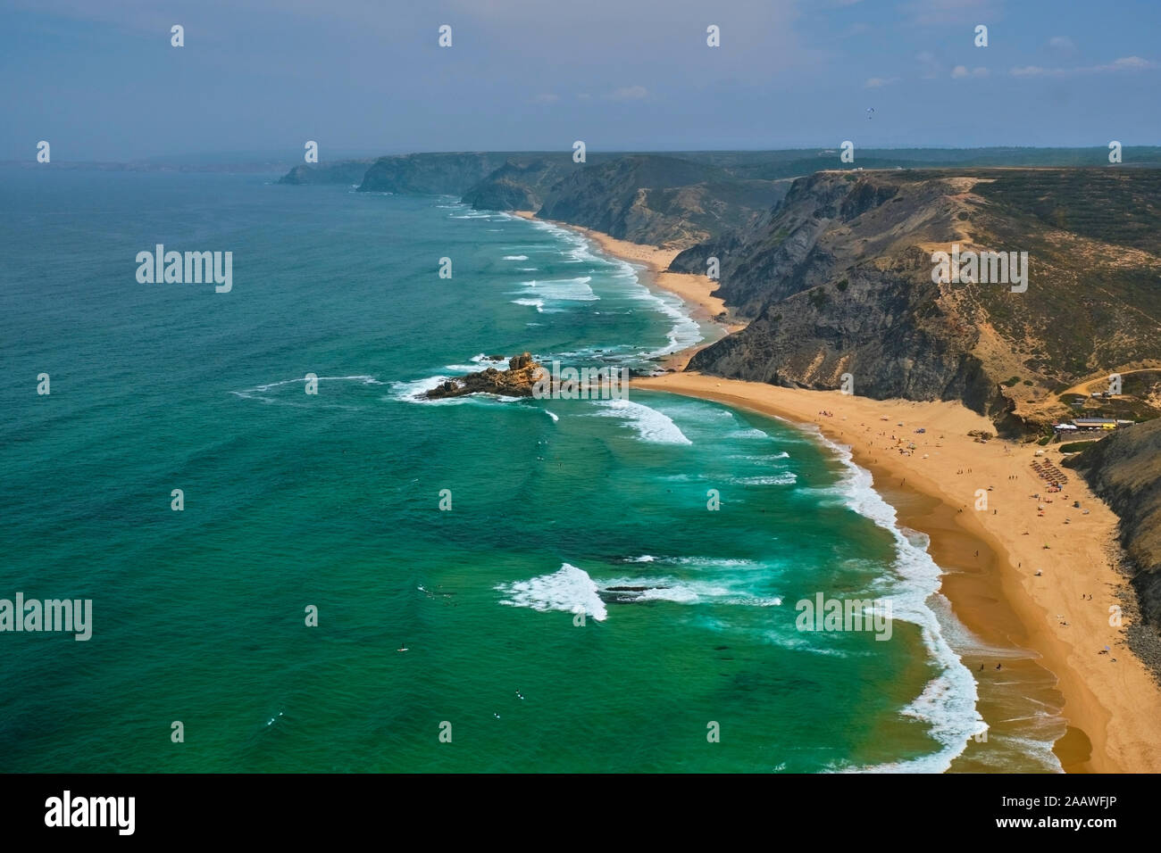 Portugal, Algarve, Castelejo y Cordoama playas Foto de stock