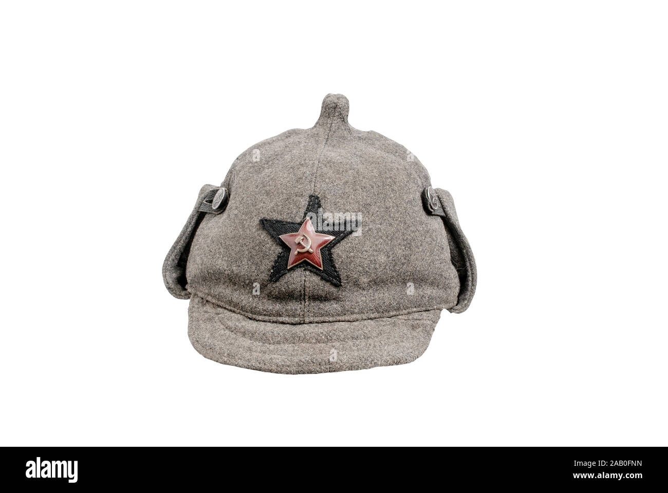La Unión Soviética (Rusia) de la historia. Gorra militar URSS Budenny (PAC) -señaló el casco antiguo usado por hombres del Ejército Rojo. 1933. Rusia. Foto de stock