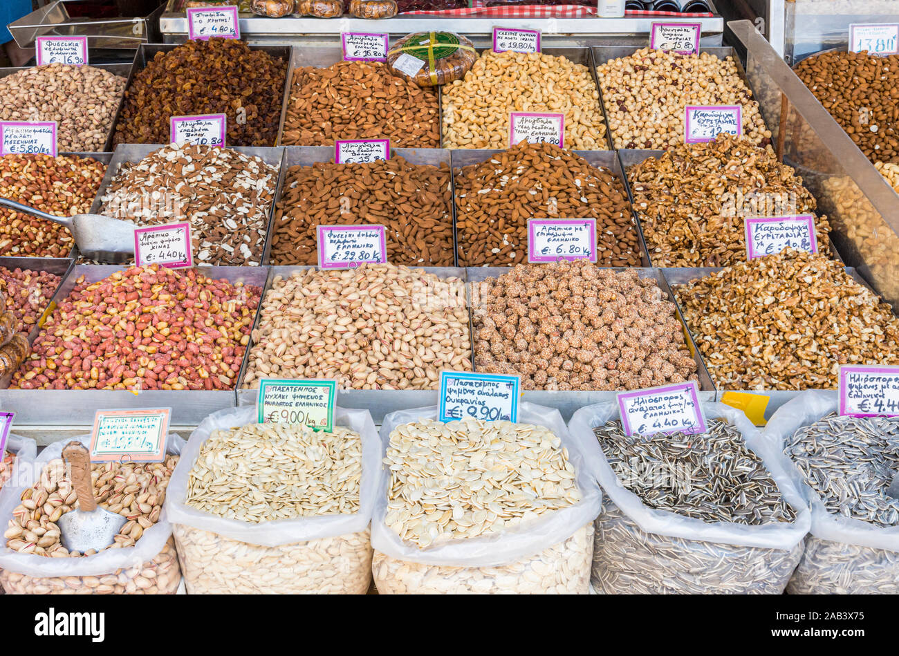 Mercado de los frutos secos en España: situación y tendencias