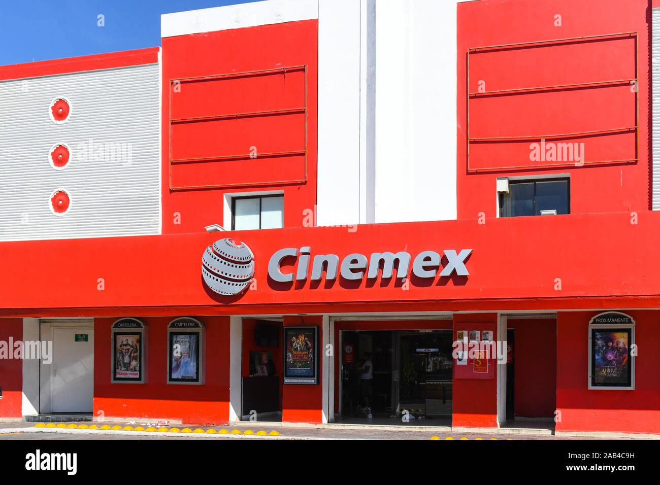 Cine , Mérida Foto de stock