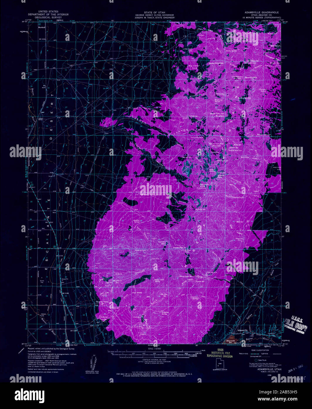 Mapa de adamsville fotografías e imágenes de alta resolución Alamy
