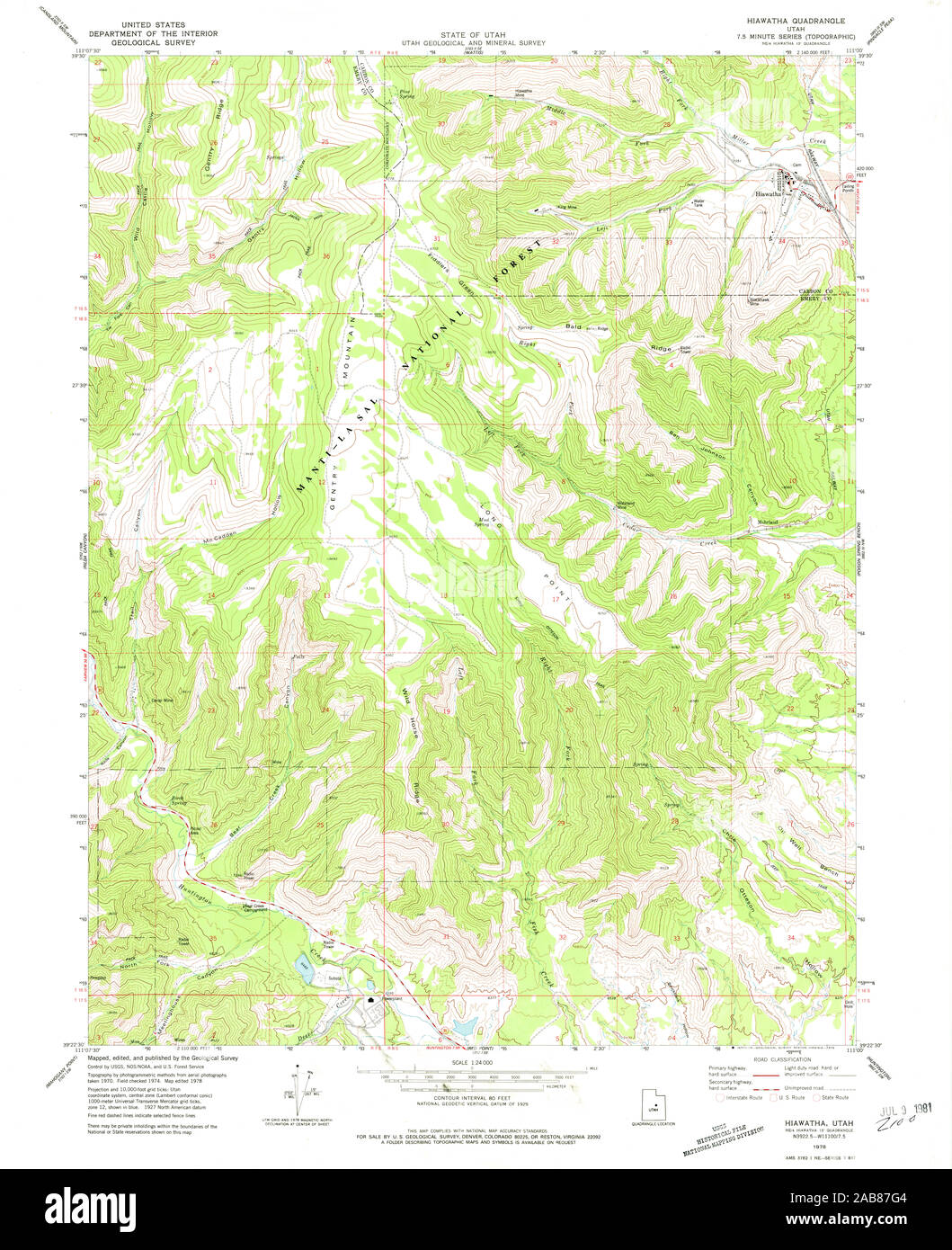 Mapa de hiawatha fotografías e imágenes de alta resolución Alamy