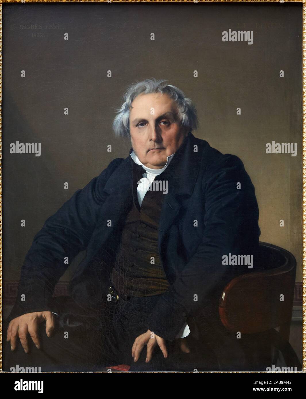 '''LouisFrançois Bertin'', también conocido como ''Bertin el anciano