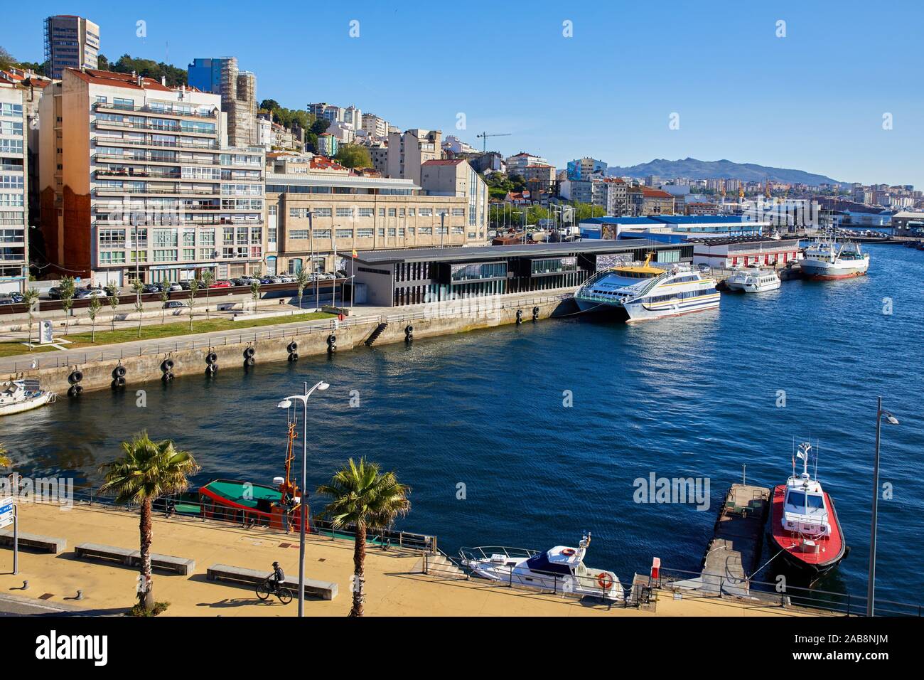 El puerto de Vigo, Pontevedra, Galicia, España Fotografía de stock - Alamy