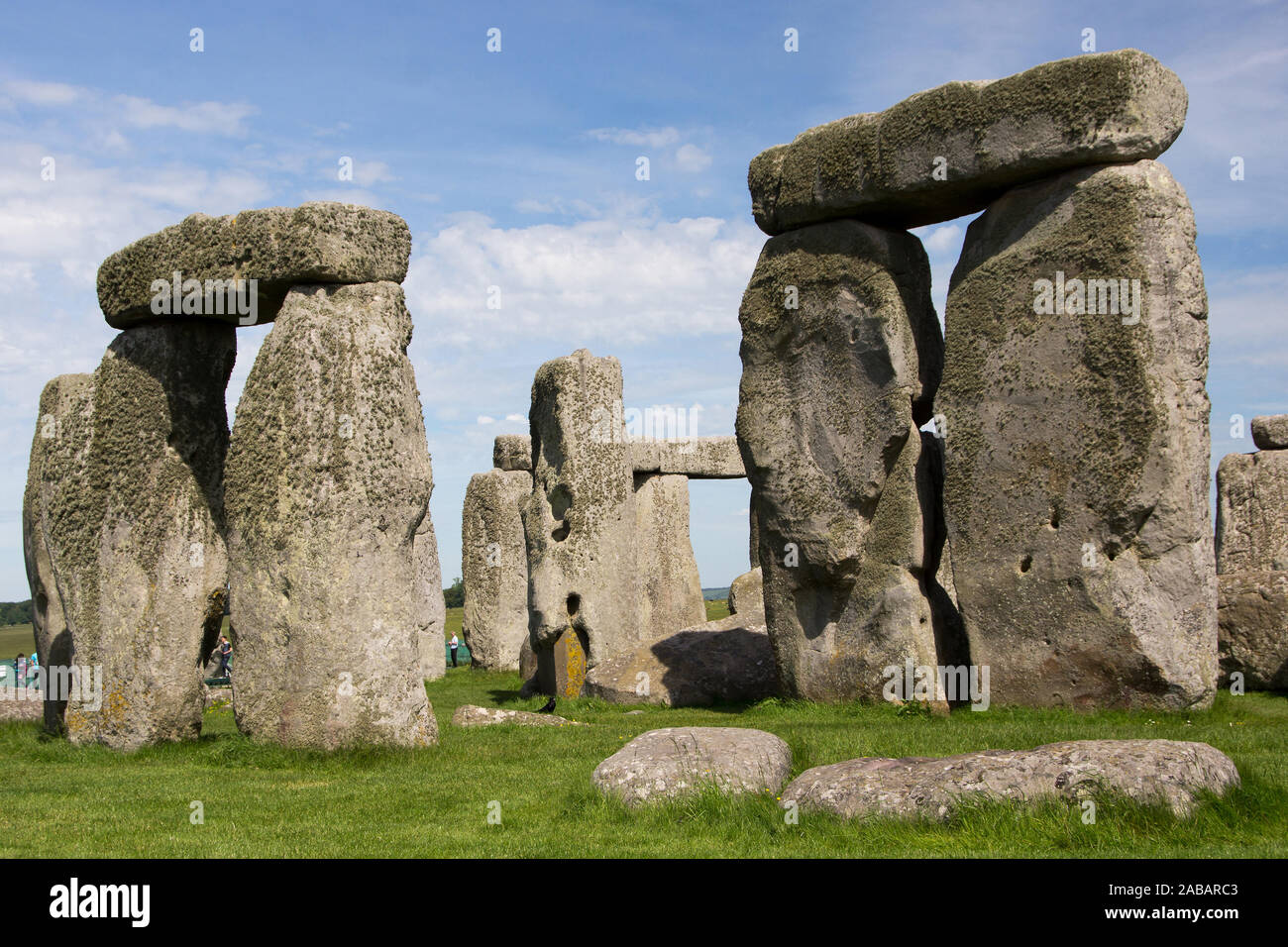 Stonehenge, Wiltshire, Grossbritannien Foto de stock