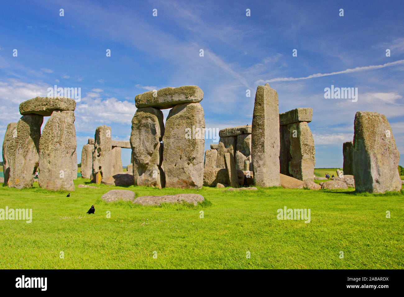 Stonehenge, Wiltshire, Grossbritannien Foto de stock