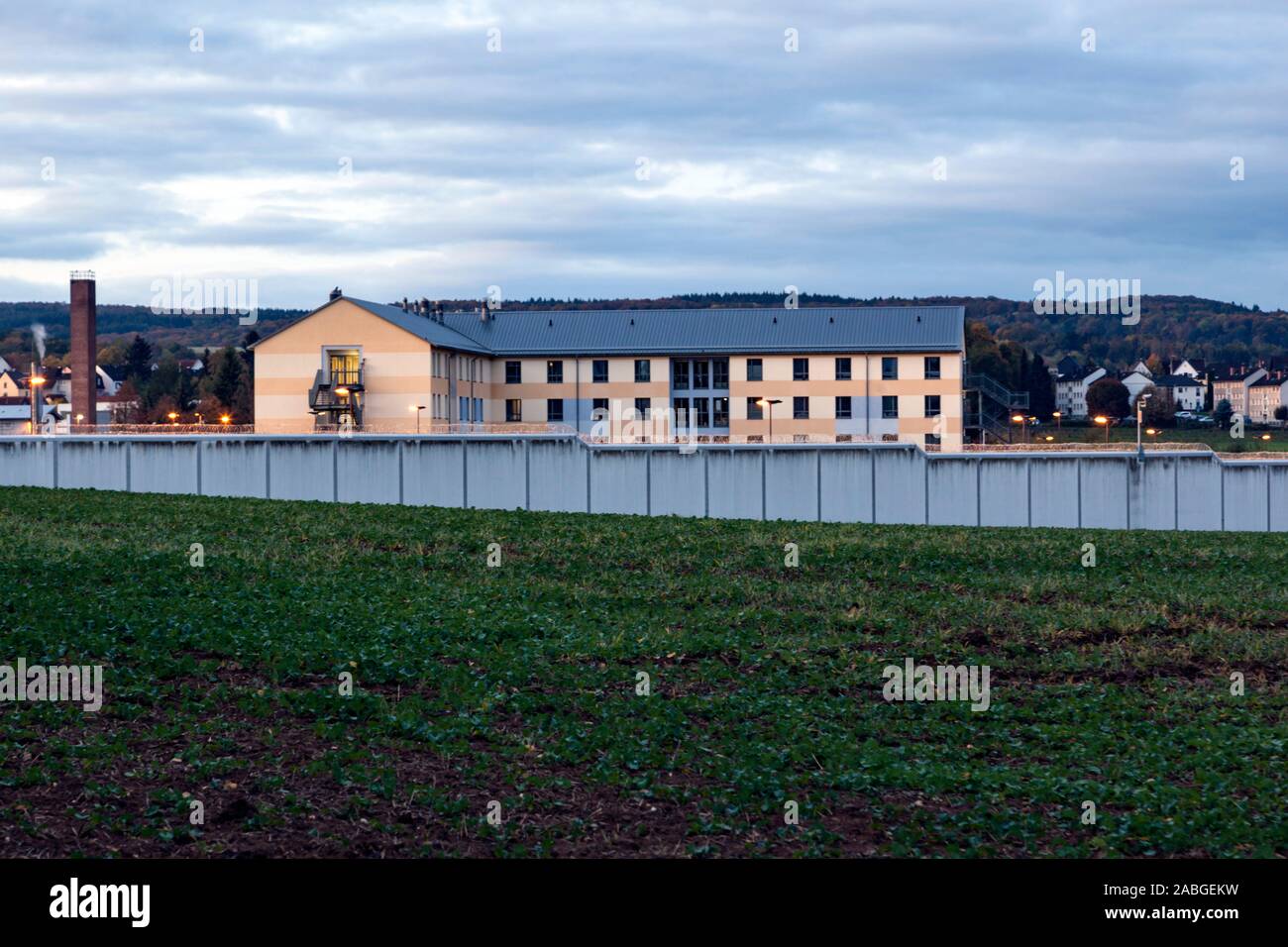 JVA Díez, la mayor prisión de largo plazo en Renania-Palatinado Foto de stock