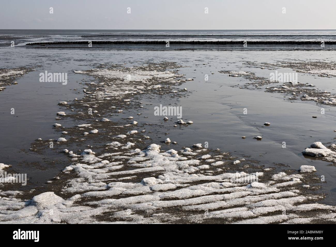 Keitum Wattenmeer vor auf Sylt Foto de stock