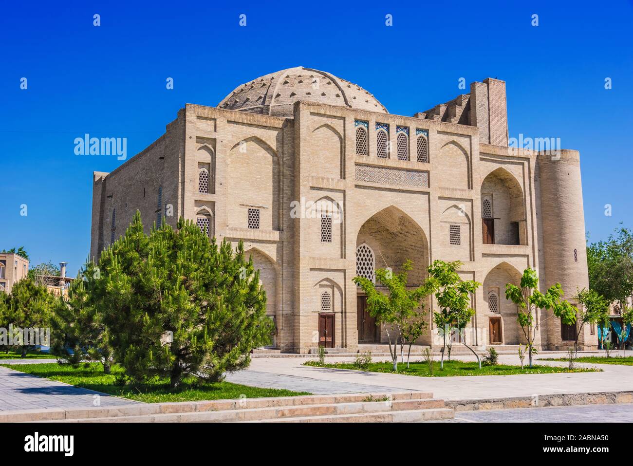 La Arquitectura Del Centro Histórico De Bukhara, Uzbekistán Fotografía ...