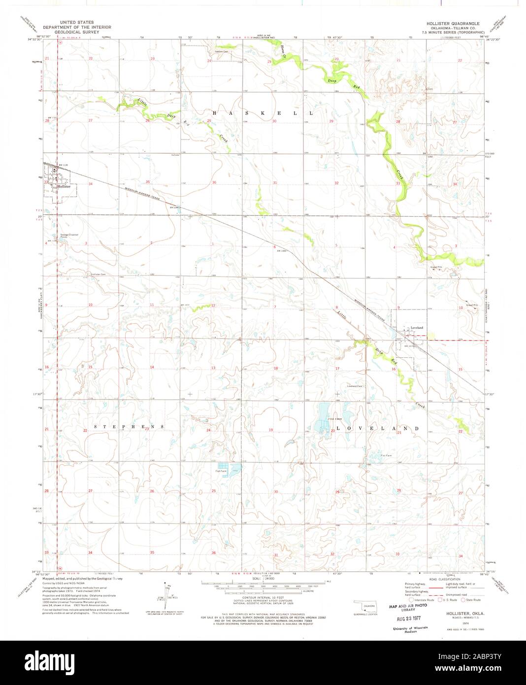 Mapa de hollister Imágenes recortadas de stock Alamy