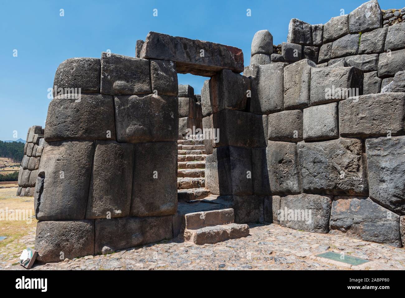 Saqsaywaman sitio arqueológico inca. La ciudad del Cusco. Perú ...