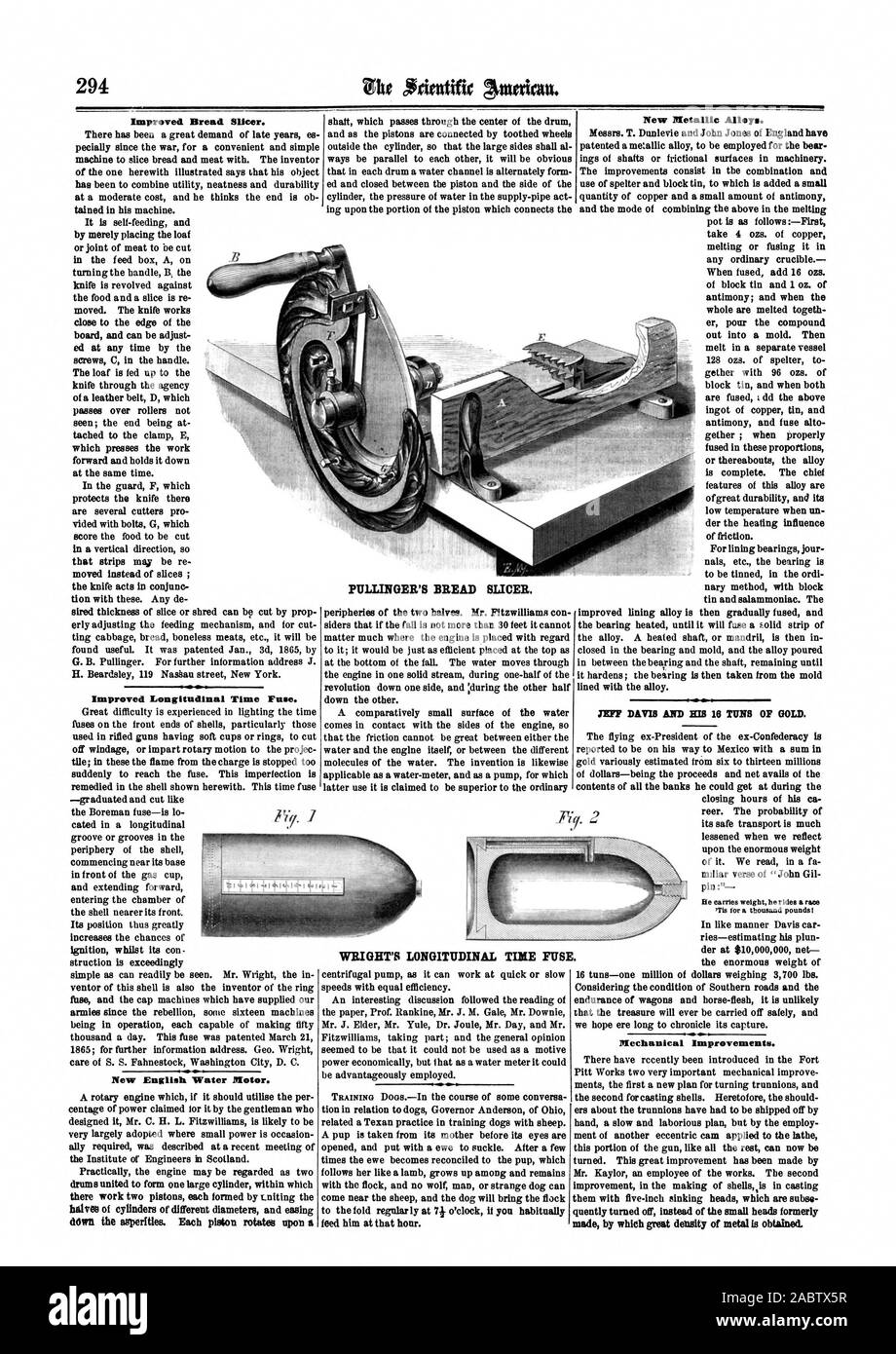 Mutilar mejor cortador de pan. Fusible de tiempo longitudinal mejorada.  Inglés nuevo motor de agua. Nuevas aleaciones metálicas. JEFF DAVIS Y HDI  16 SINTONIZA DE ORO. Mejoras mecánicas. WRIGHT DE FUSIBLE DE