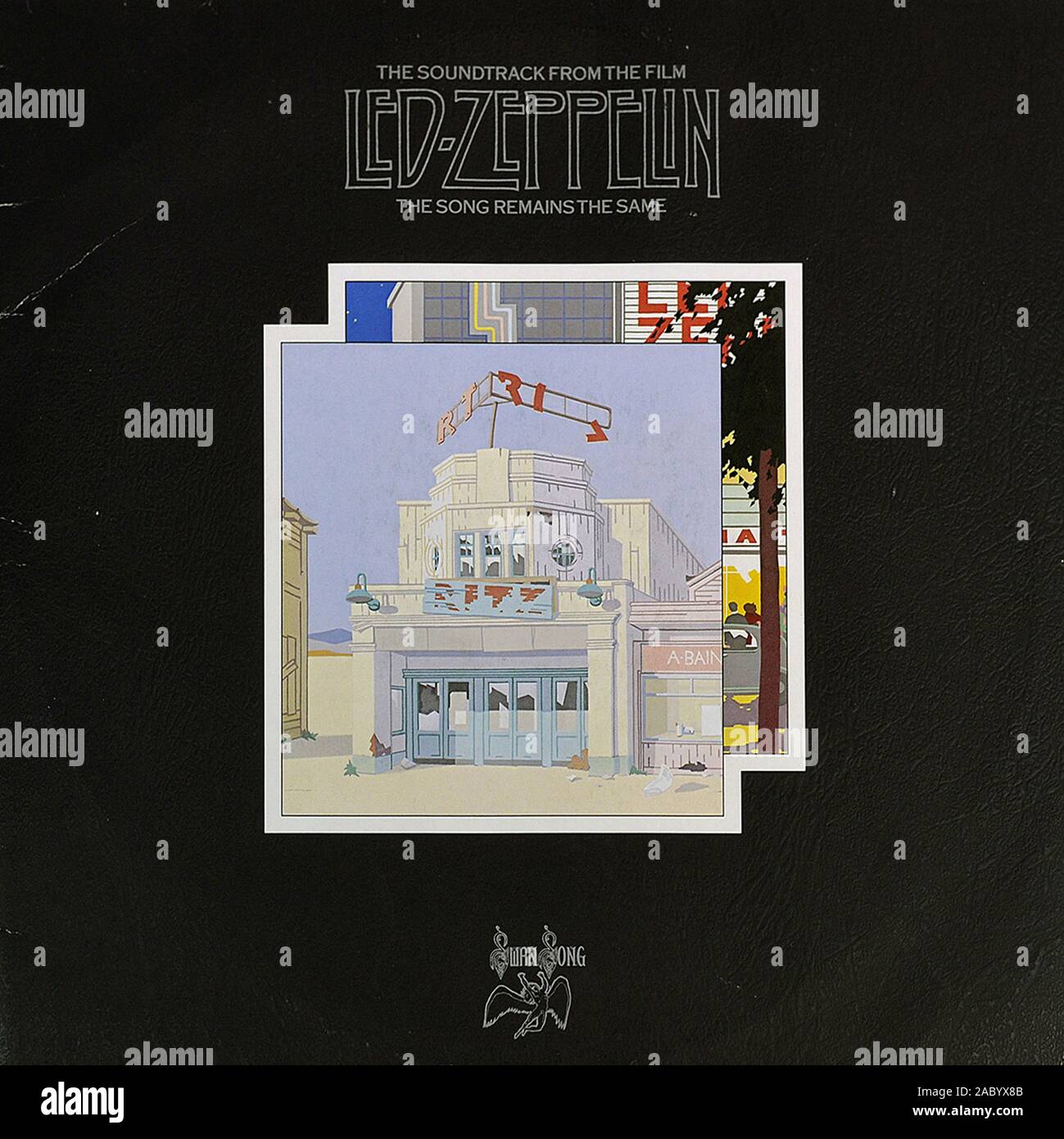 LED ZEPPELIN la canción sigue siendo la misma: Vintage portada del álbum de  vinilo Fotografía de stock - Alamy