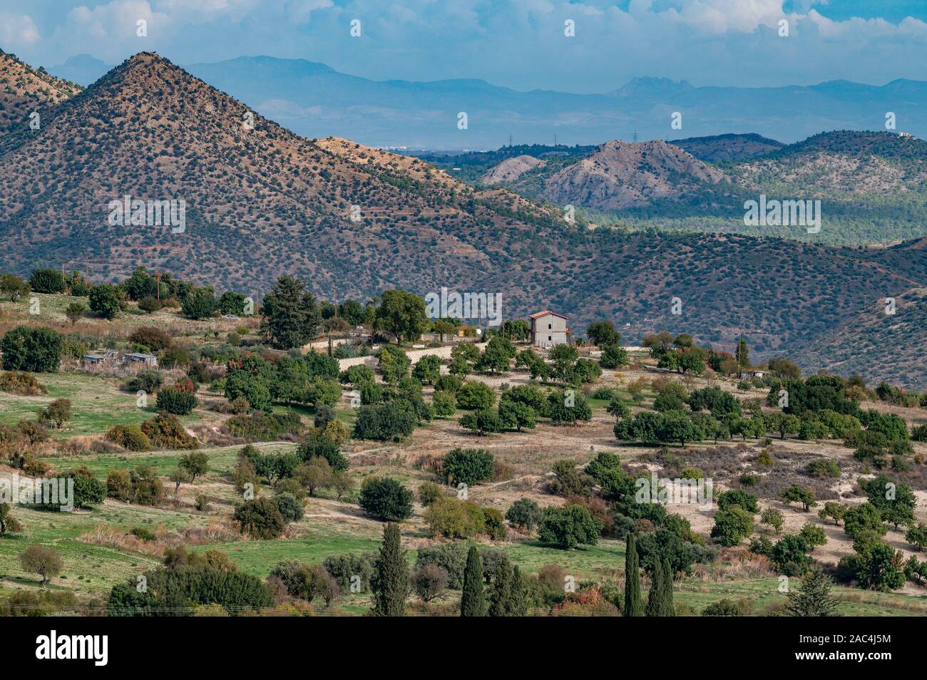 Kato Lefkara, Chipre Foto de stock