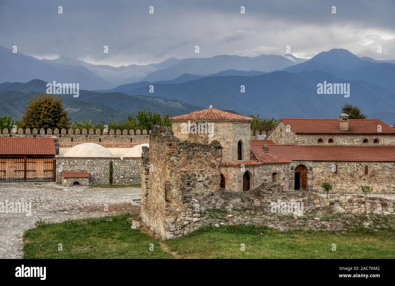 Monasterio de Alaverdi, Telavi, Kakheti, Georgia Foto de stock