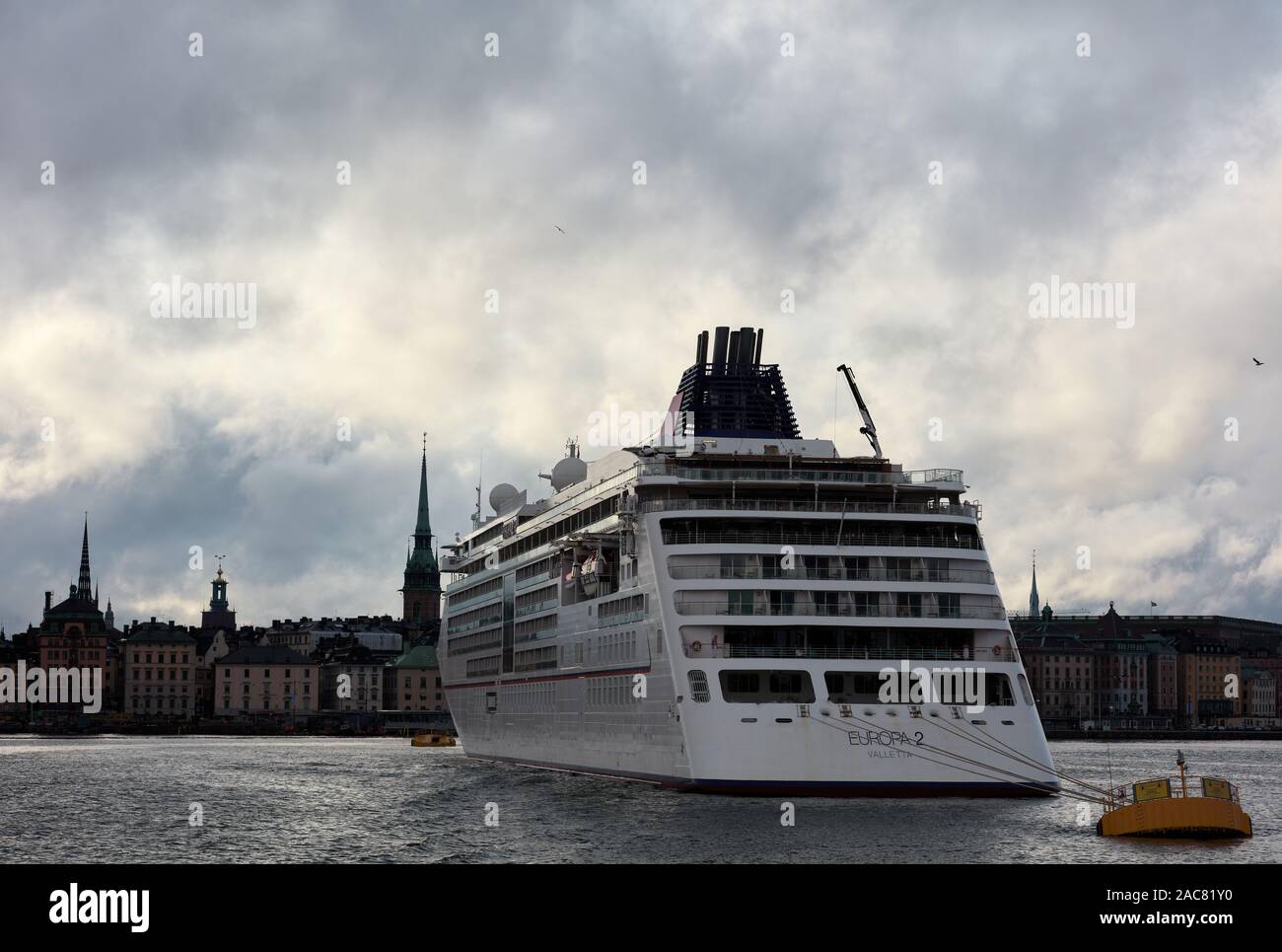Europa 2 crucero en Estocolmo, Suecia Foto de stock