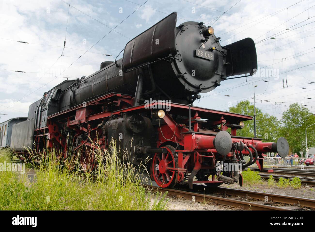 BR 23 en Darmstadt Kranichstein Foto de stock