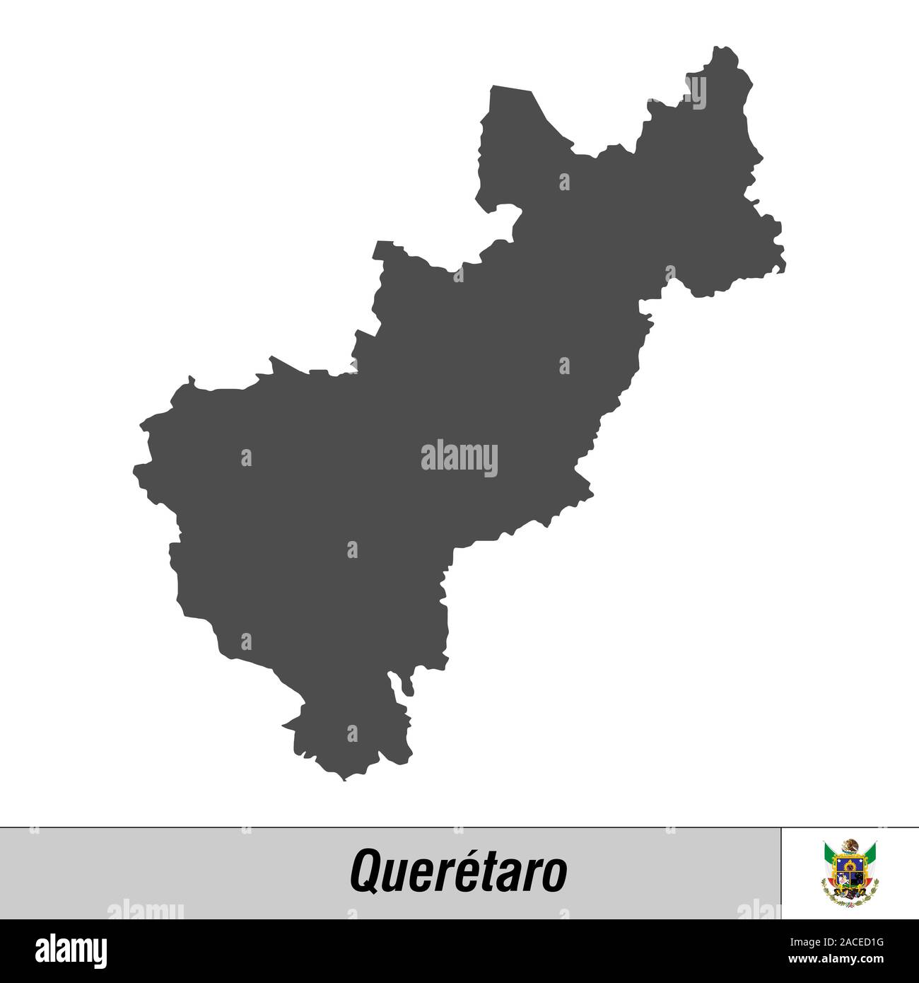 Mapa de queretaro vector fotografías e imágenes de alta resolución Alamy