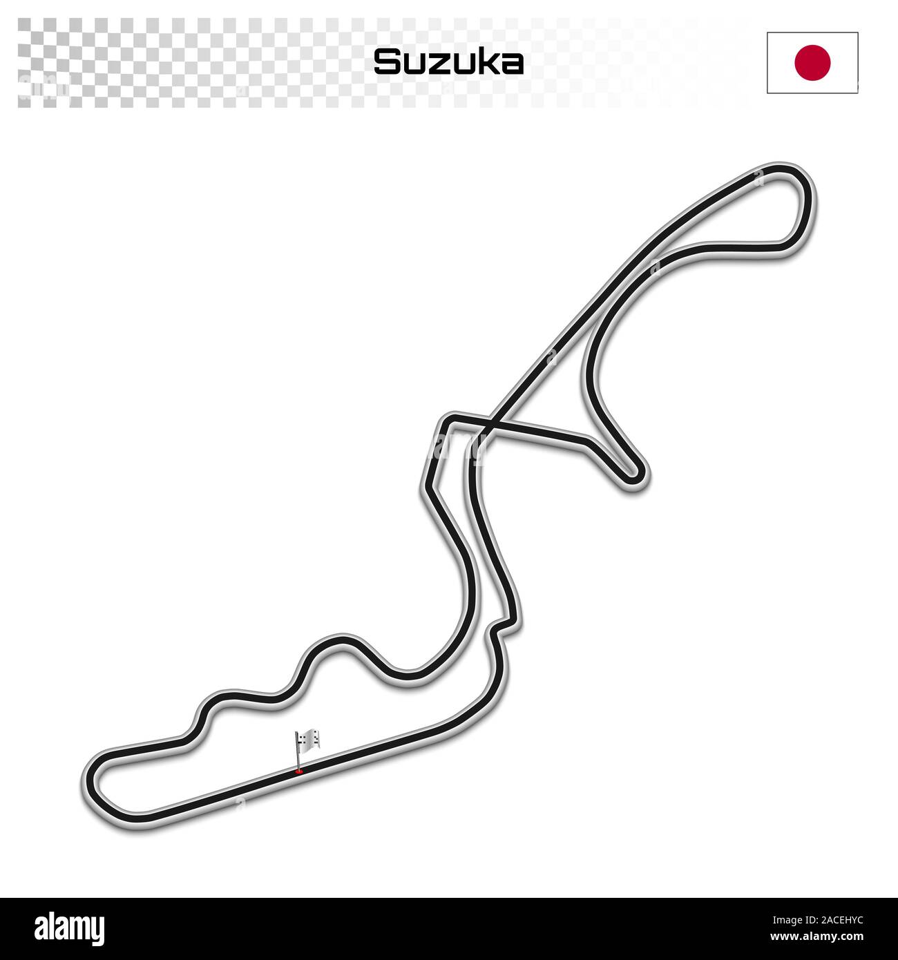 Circuito de suzuka Imágenes vectoriales de stock Alamy