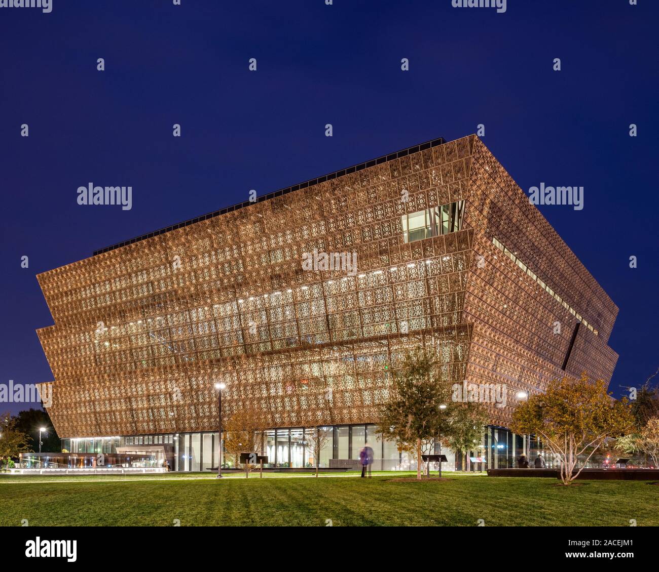 Museo Nacional de Historia y Cultura Afroamericana, diseñado por David Adjaye Foto de stock