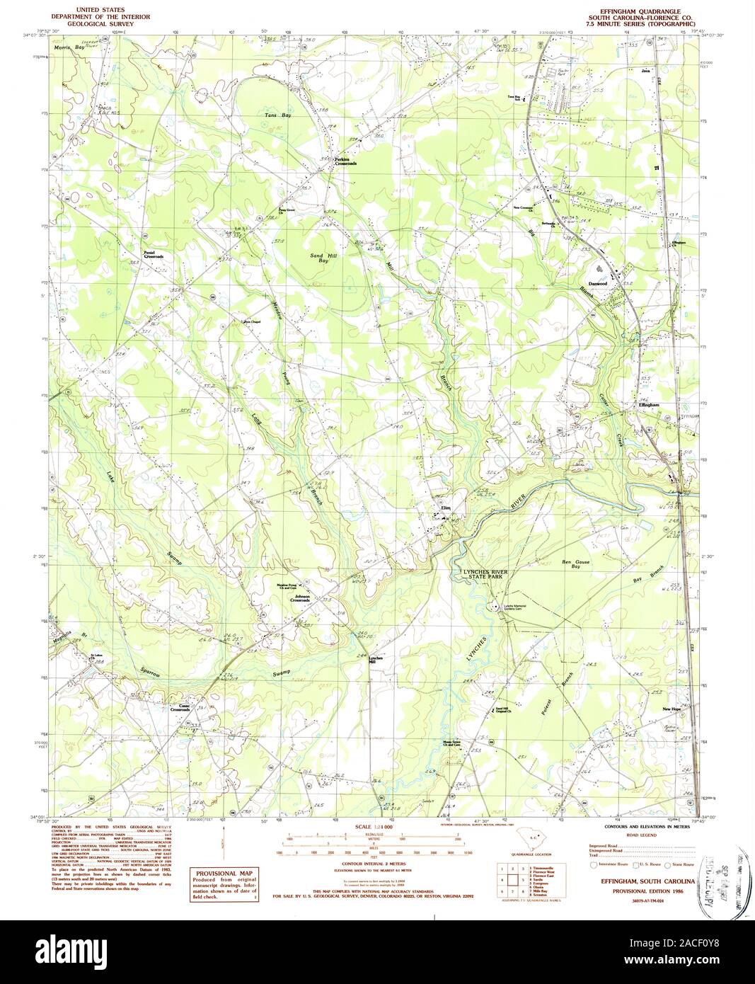 Mapa de effingham fotografías e imágenes de alta resolución Alamy