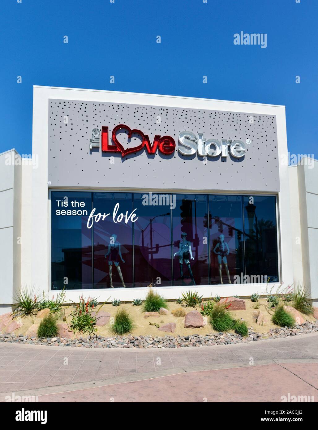 El amor Store, Las Vegas, Nevada. Foto de stock