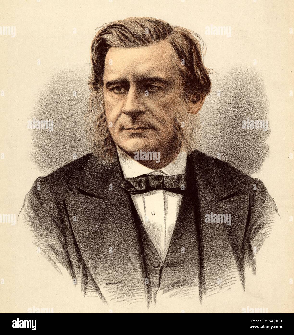 Thomas Henry Huxley (18251895), y el biólogo naturalista británico