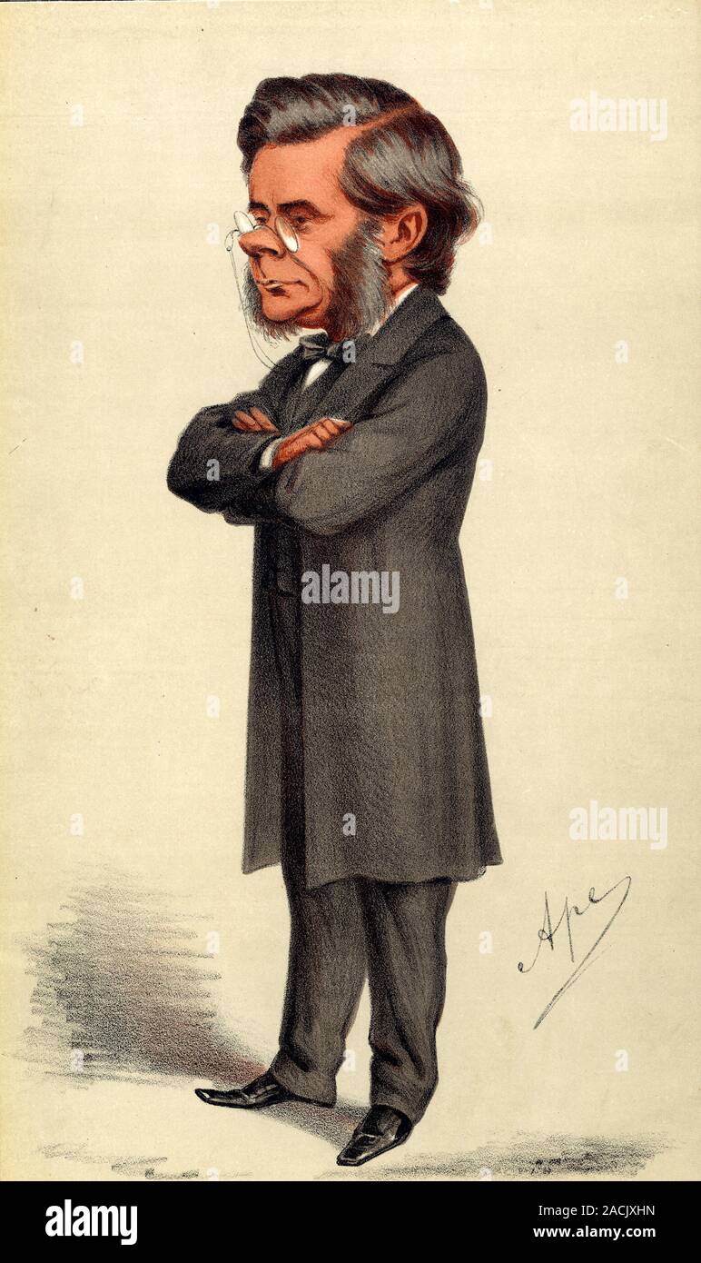 Thomas Henry Huxley (18251895), y el biólogo naturalista británico