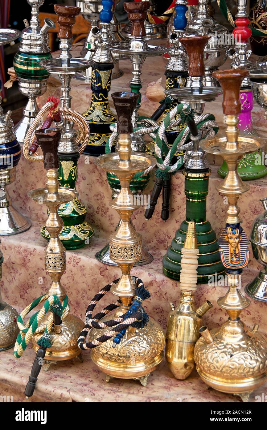 Egipto, El Cairo, Khan el-Khalili Bazaar Foto de stock