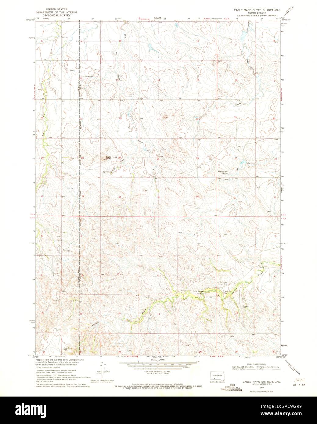 Mapa de eagle butte fotografías e imágenes de alta resolución Alamy