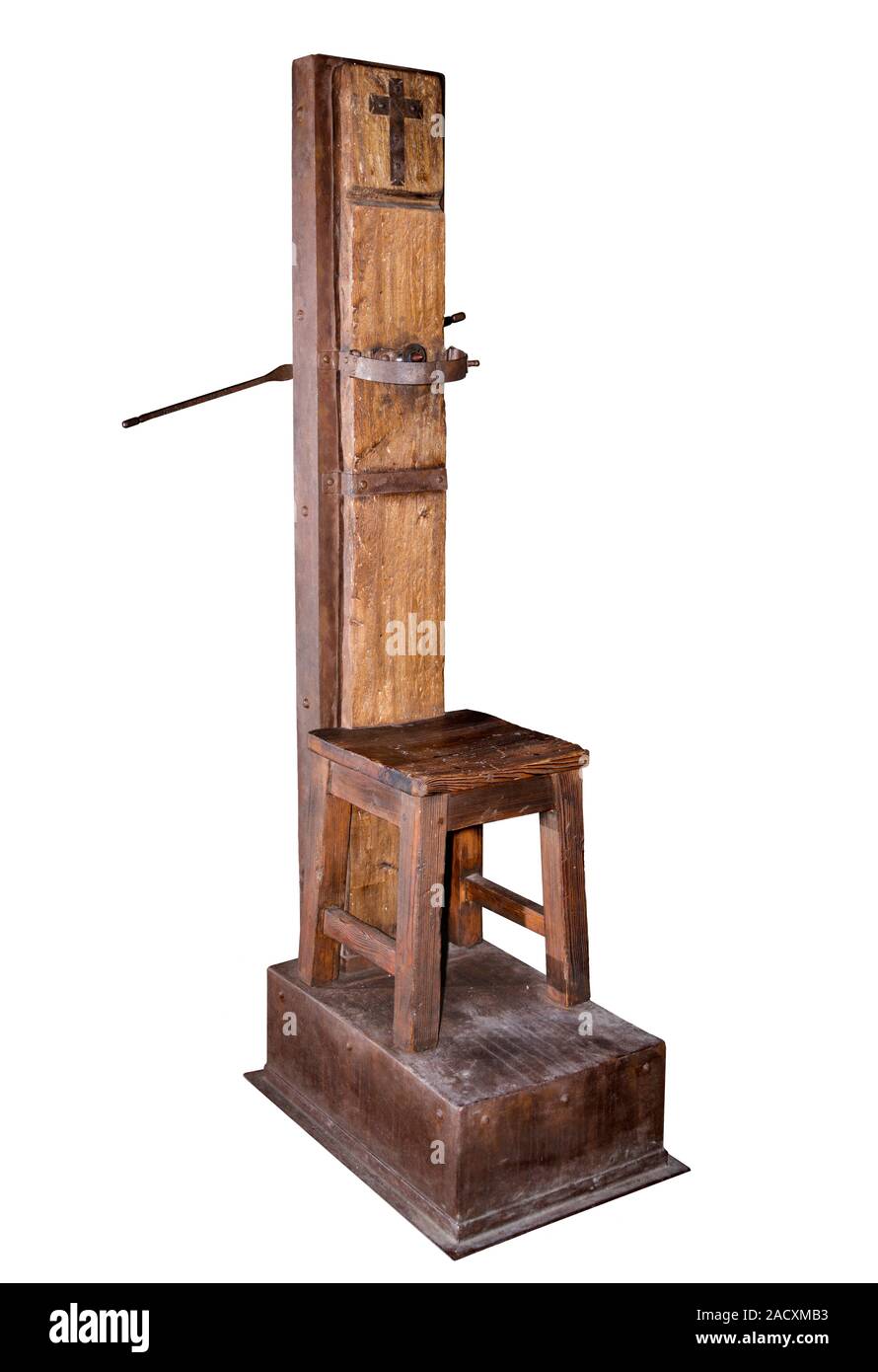 El garrote fue el principal dispositivo utilizado para la aplicación de