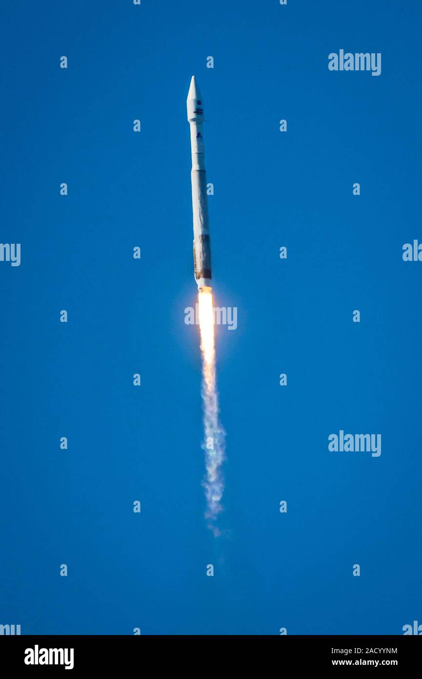 El Landsat 8 de lanzamiento. Vista de las naciones de la Alianza de